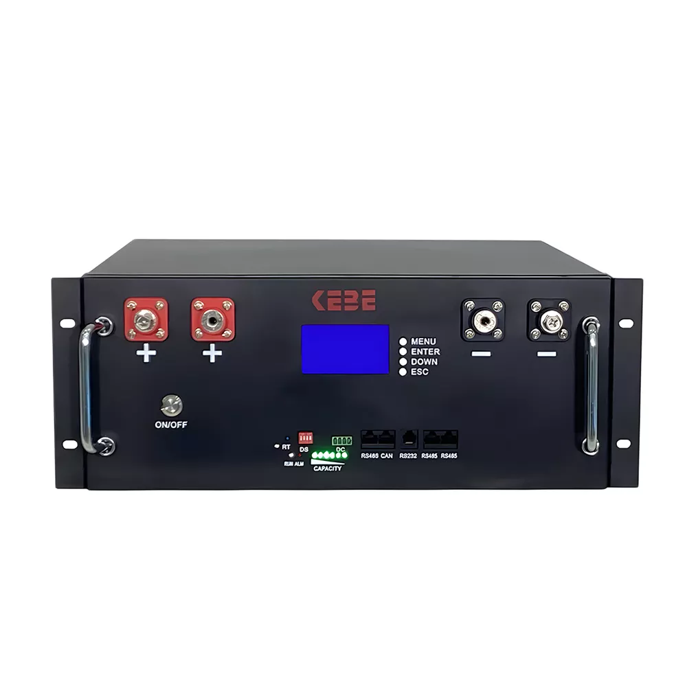 48V 51.2V 20/50/75/100/150/200Ah  Rack Mounted Lithium Battery