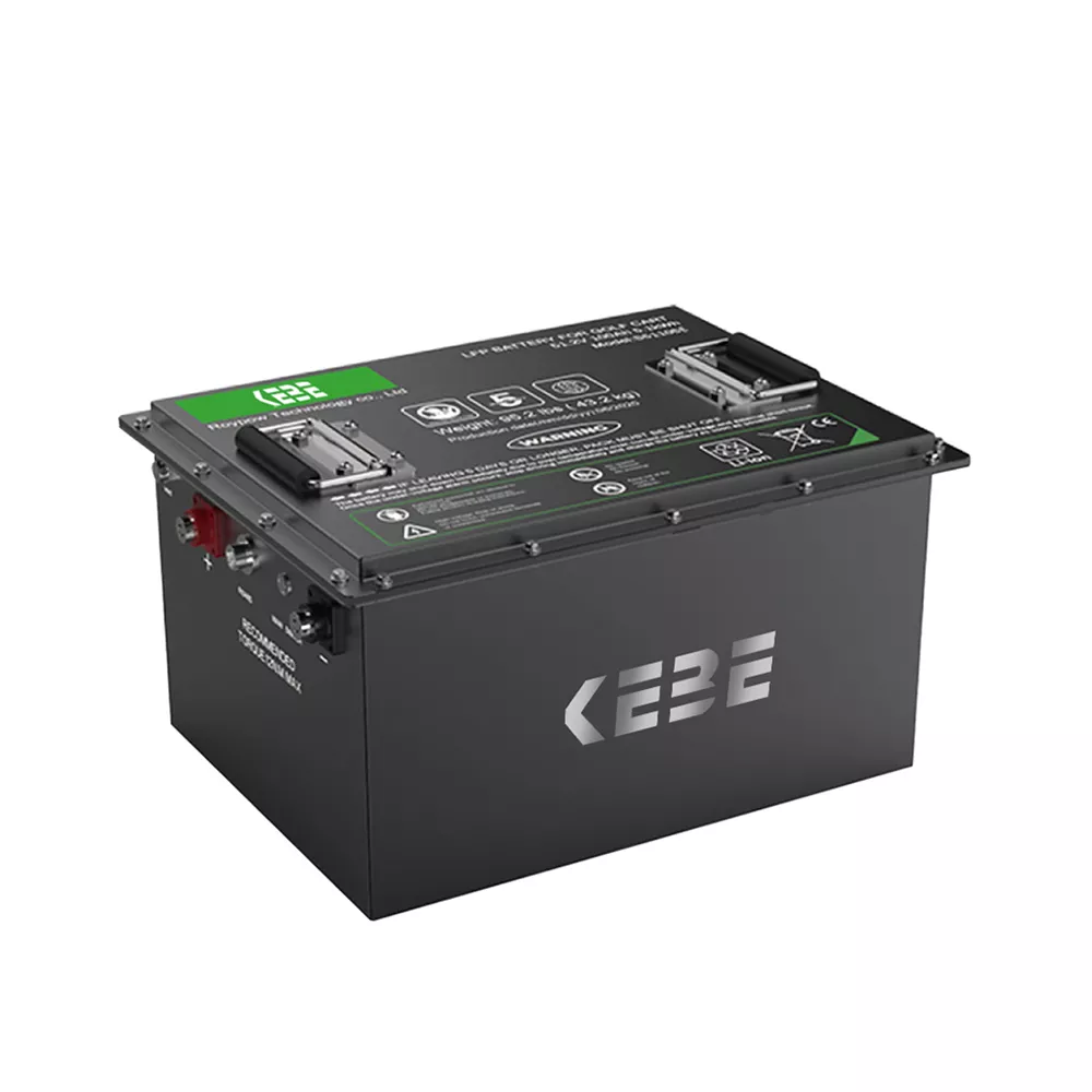 51.2V 105Ah 5376Wh Golf Cart Lithium Battery